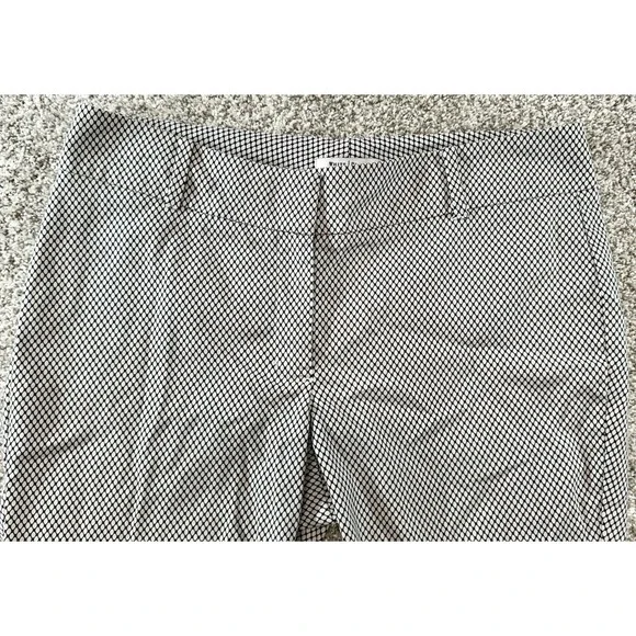 White House Black Market Womens Dress Pants Slim Ankle Geometric *MINT* Size 12 - Picture 5 of 7